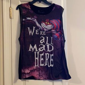 Hot Topic Cheshire Cat All Mad Here Tank